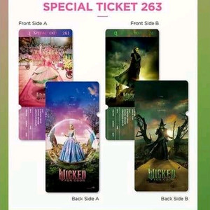 위키드 스페셜티켓 2종세트