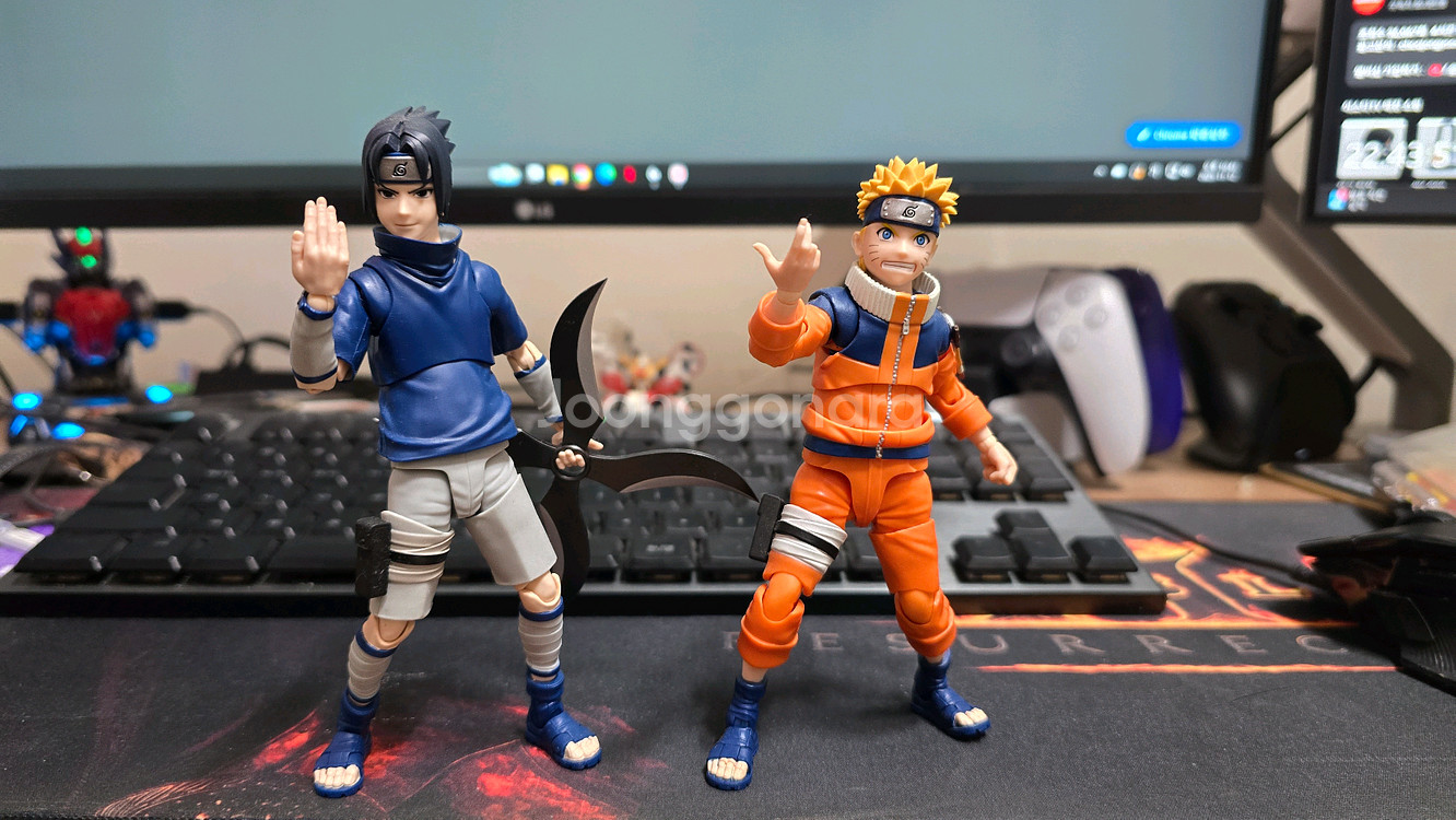 shf 나루토 사스케 유년기 세트--0