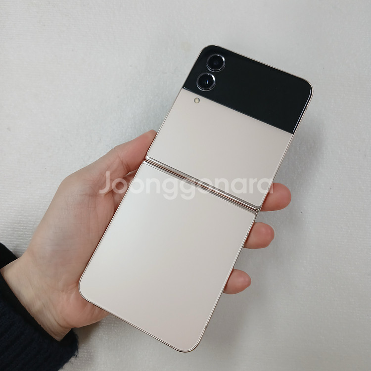 갤럭시Z플립4 256기가 핑크 공기계 중고폰 알뜰폰 저가폰 키즈폰 서브폰--0