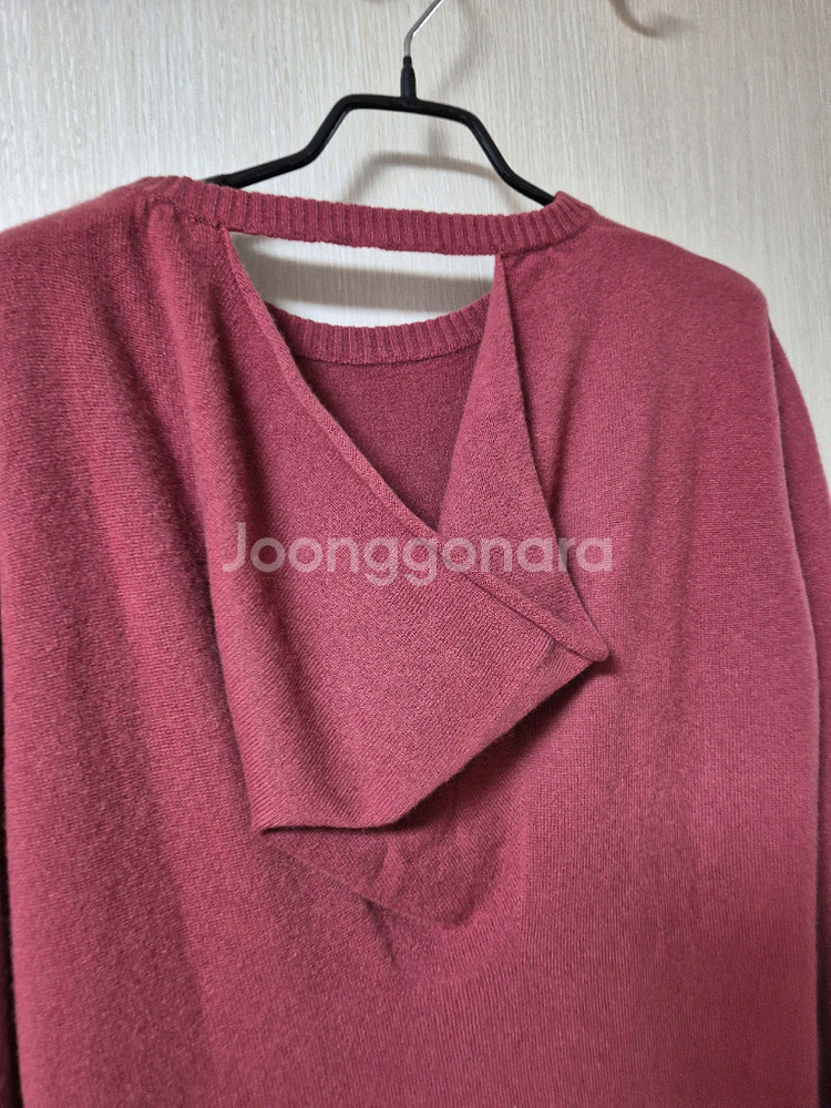 (새제품) 주느세콰 캐시미어100 원피스 니트원피스--3