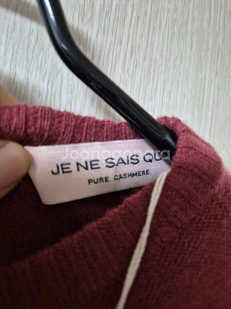 (새제품) 주느세콰 캐시미어100 원피스 니트원피스--9