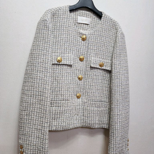 23년 sjsj 버튼 트위드자켓