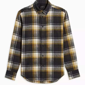 Rag&bone Black and Yellow Fit 2 Tomlin Shirt 이미지