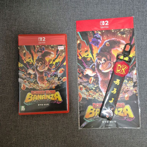 닌텐도 스위치] 동키콩 바난자 + 특전사은품 팝니다.