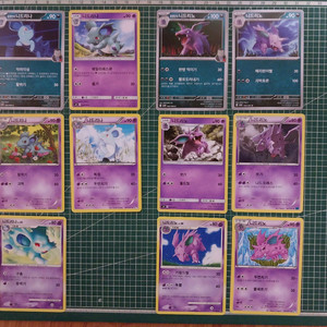 포켓몬카드 니드리나, 니드리노 일반카드 11종 일괄