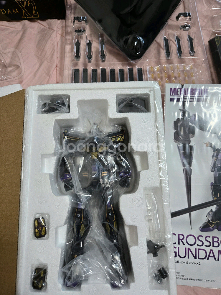 메탈빌드 크로스본X2 건담 프라모델--1