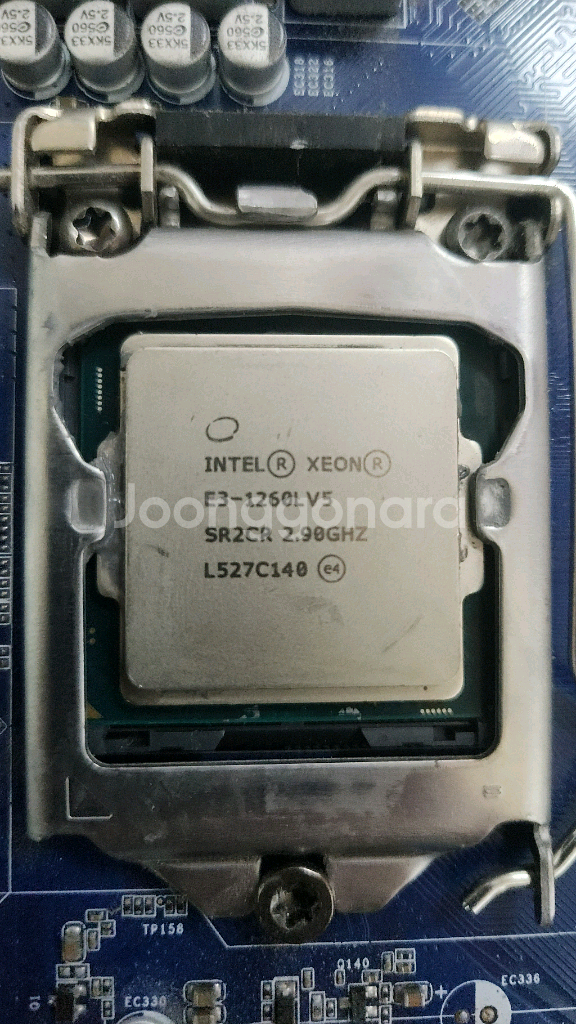 E3-1260Lv5 + MX31-BS0 서버 메인보드 세트--1