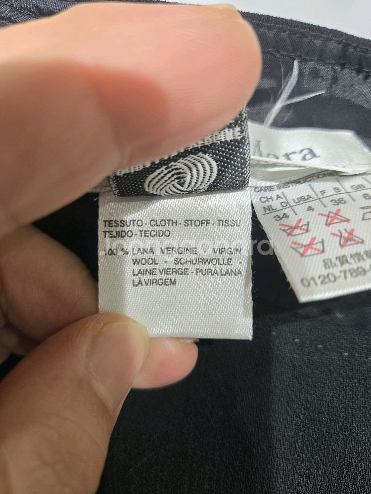 막스마라 블랙 민소매 블라우스 여성--5