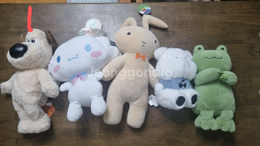 캐릭터 인형 세트--0