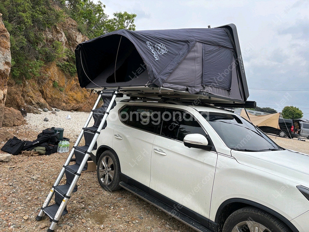 아이캠퍼 3.0 루프탑 텐트 + 어넥스+ 어닝 외--0