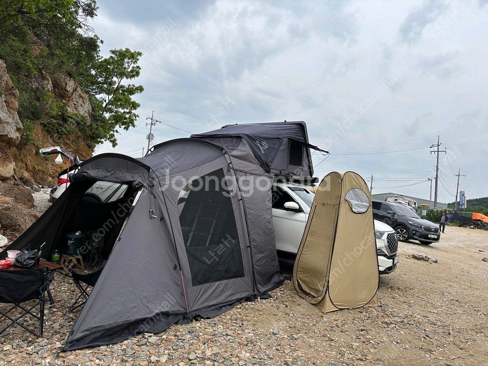 아이캠퍼 3.0 루프탑 텐트 + 어넥스+ 어닝 외--4