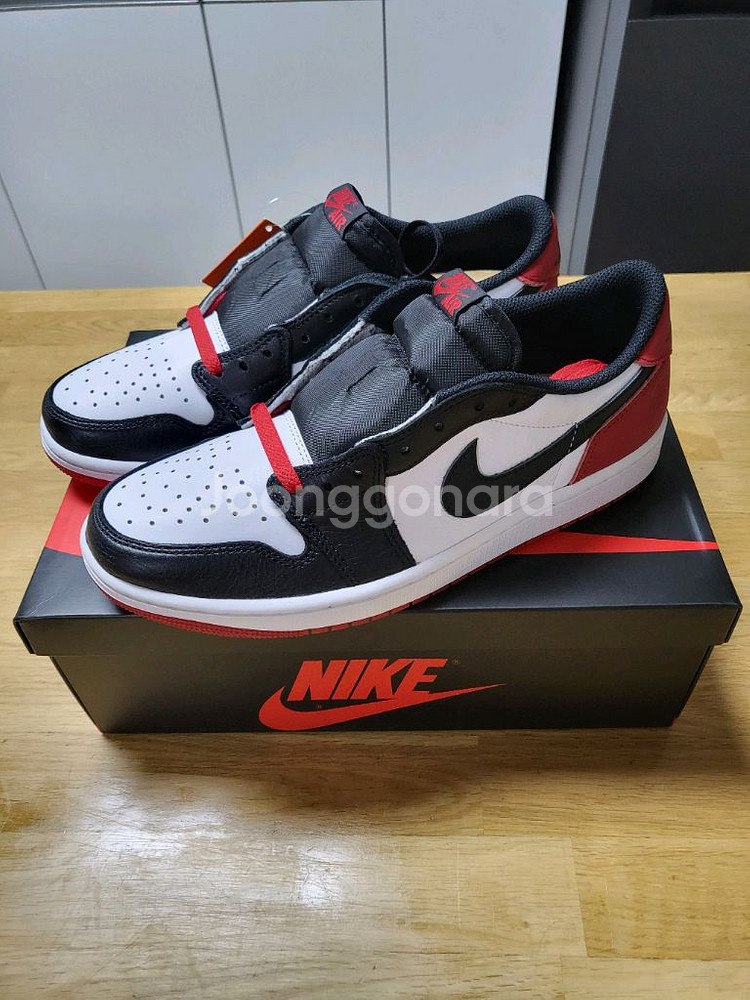 나이키 조던1 레트로 OG 블랙토--0
