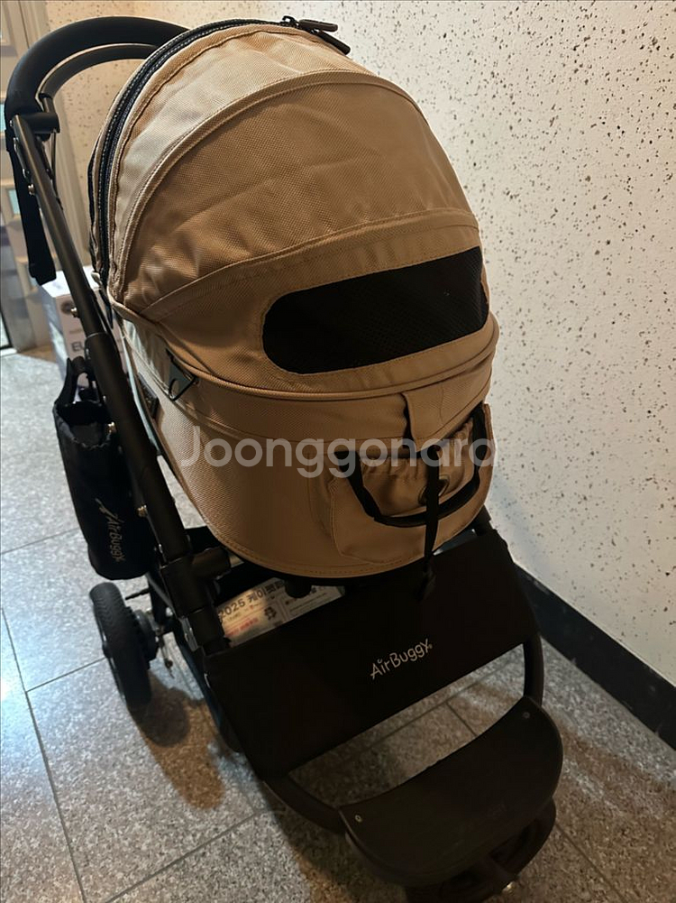 에어버기 돔2 강아지 유모차--4