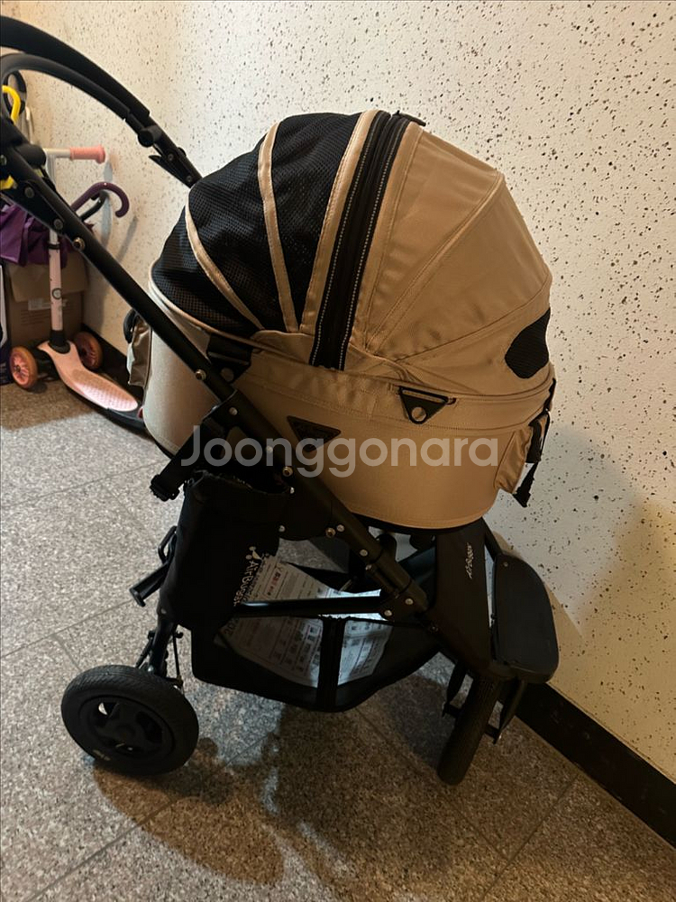 에어버기 돔2 강아지 유모차--3