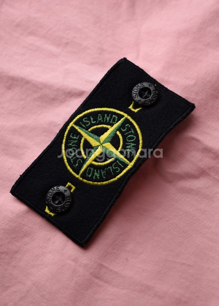 스톤아일랜드 수피마코튼 오버셔츠 핑크 새상품--8