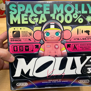팝마트 메가 스페이스 몰리 3탄 미니피규어 미개봉팝니다