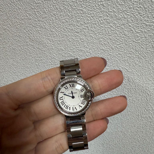 까르띠에 발롱 블루 다이아몬드 시계