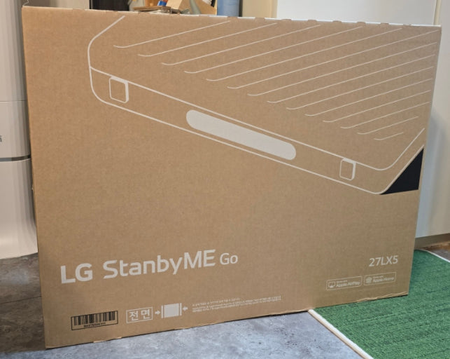 LG 스탠바이미 GO 27인치 휴대용 TV 이미지