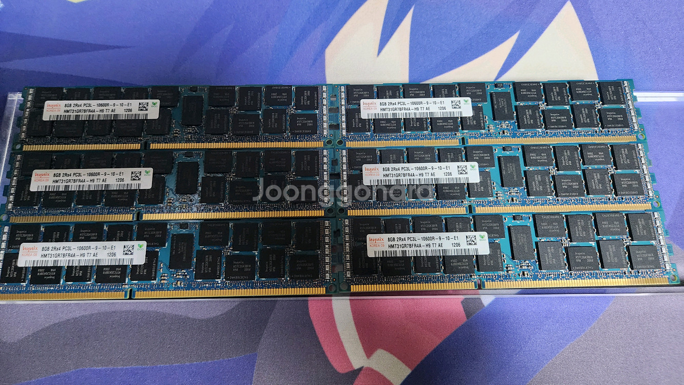 SK하이닉스 DDR3L ecc reg 8기가 10600 서버램--0