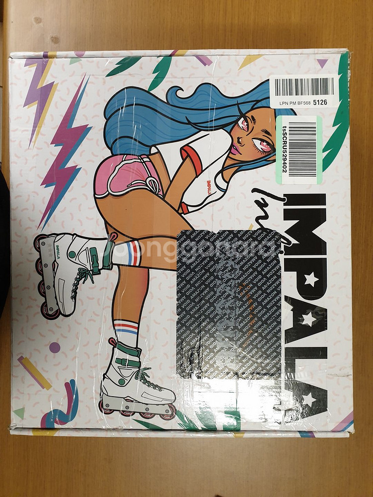 임팔라 인라인 스케이트 us9 사이즈 새제품 팝니다.--2