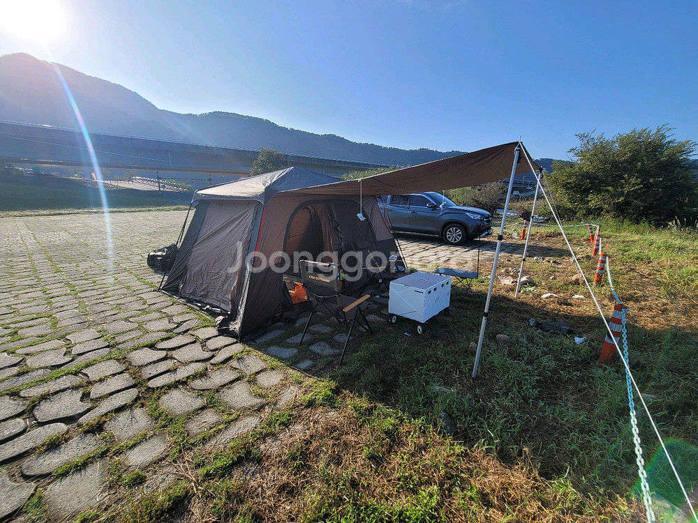 제드 트윈오토듀얼팔레스 팝니다.차박텐트.--0