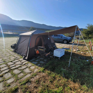 제드 트윈오토듀얼팔레스 팝니다.차박텐트.