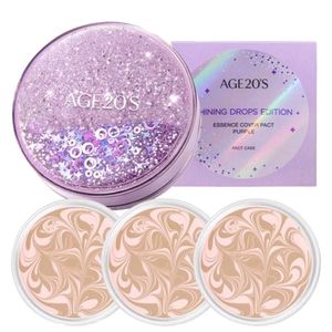 에이지투웨니스 팩트 뉴 오리지널 21호 핑크라떼 새제품 리필 3개. 드림 있음