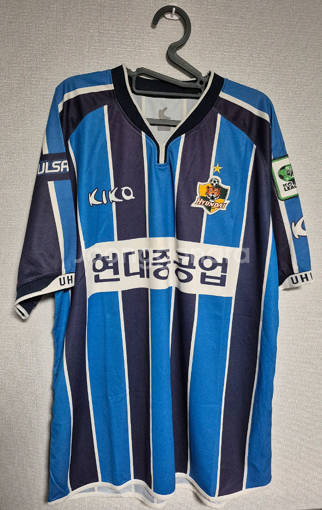 [교환] 2005 울산 현대(울산 HD) 홈 우승 시즌 지급용 유니폼--0