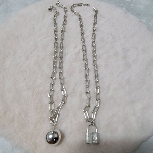 925 실버 팔찌 2개 세트