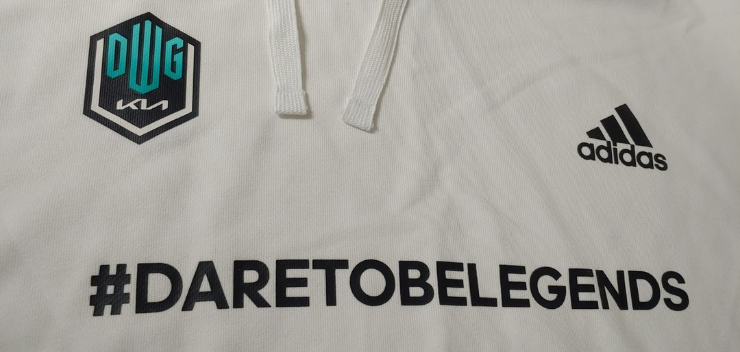 아디다스 담원기아 DWG 유니폼 후드티 110 이미지