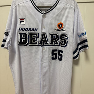 두산베어스 이승진 선수실착 야구 유니폼 어센틱 선수지급용