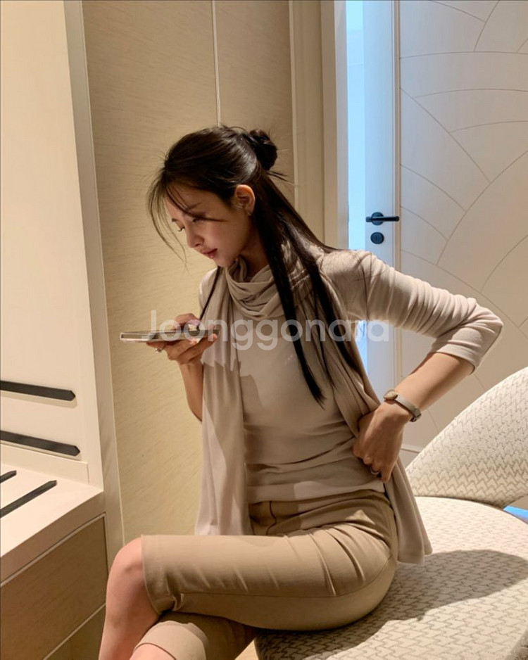 (새상품)더마농 알레 머플러 세트 연베이지--1