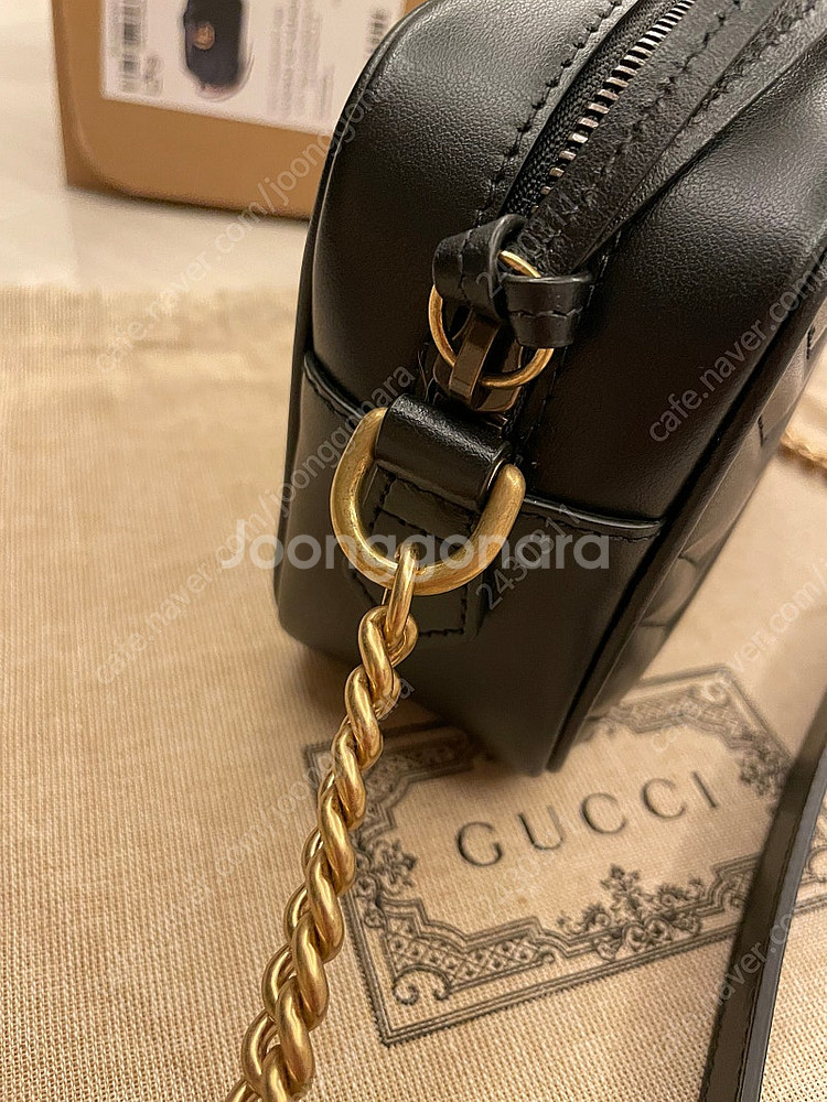 구찌 GG 마몽 마틀라세 미니백 448065 DTD1--5