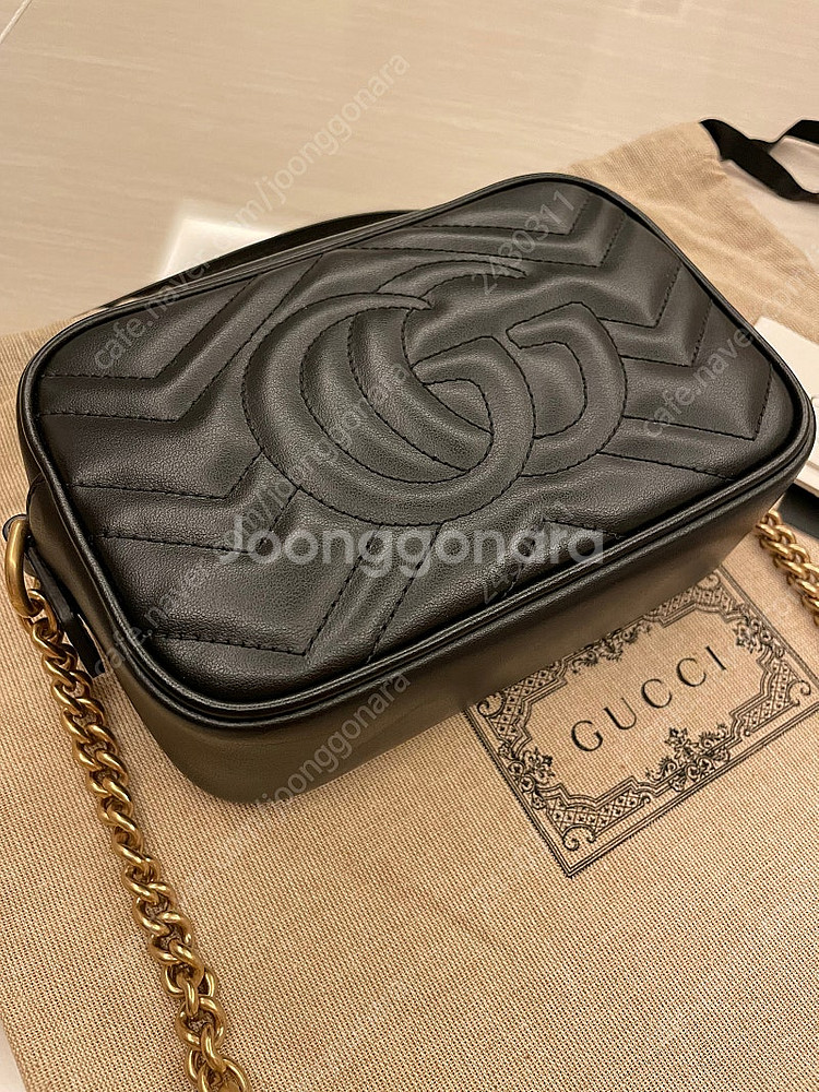 구찌 GG 마몽 마틀라세 미니백 448065 DTD1--9