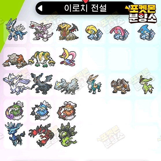 이로치 전설의 포켓몬 / 소드 실드 / 닌텐도 스위치--1