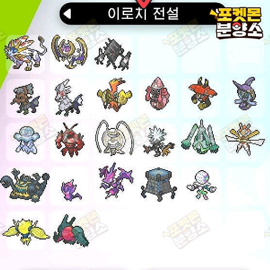 이로치 전설의 포켓몬 / 소드 실드 / 닌텐도 스위치--2