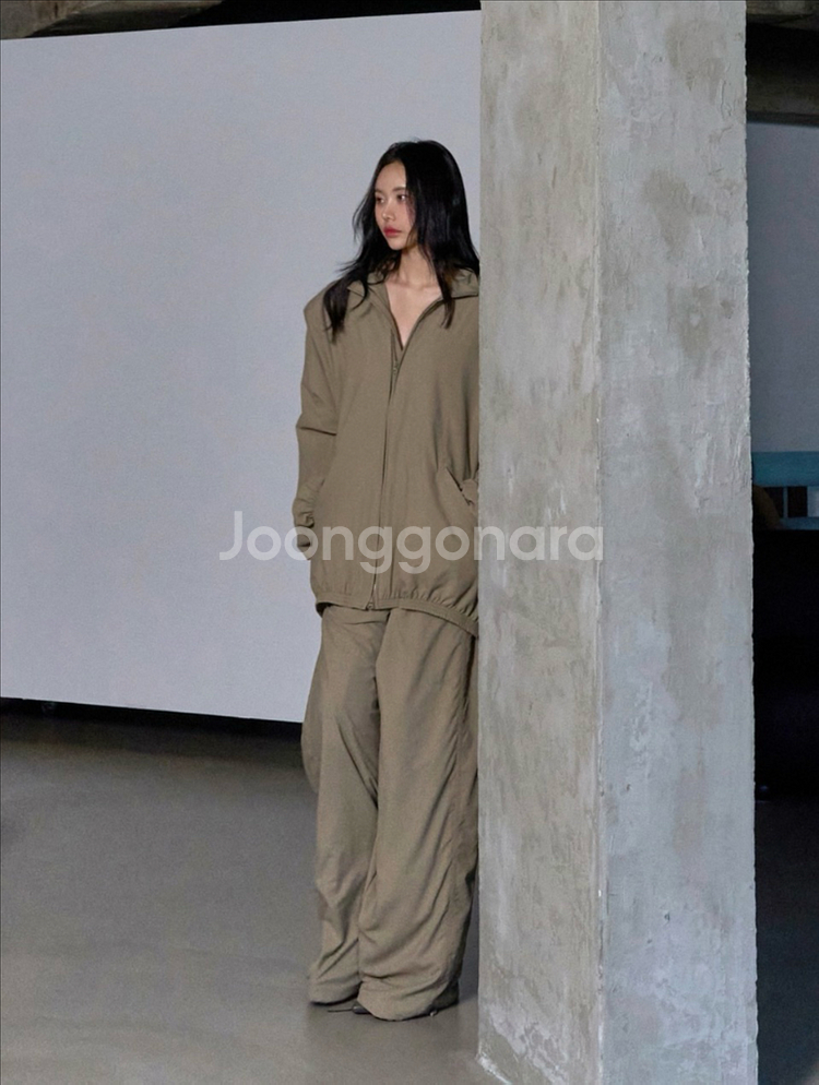 새상품) 랑거 langer 알파 오버 셋업 자켓 점퍼 바람막이--4