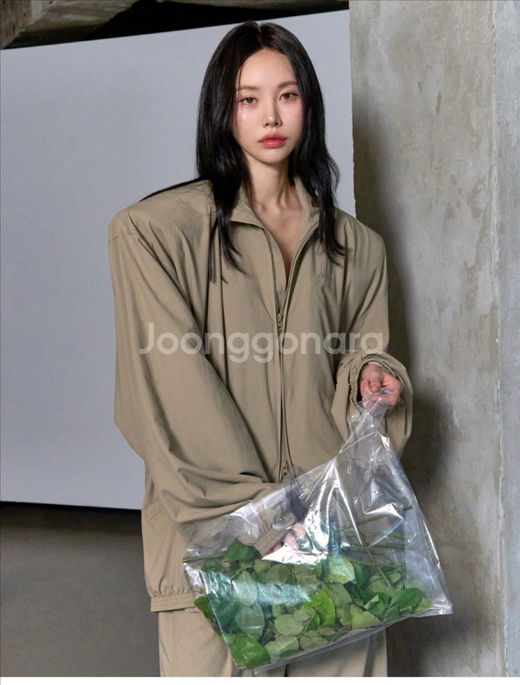 새상품) 랑거 langer 알파 오버 셋업 자켓 점퍼 바람막이--2