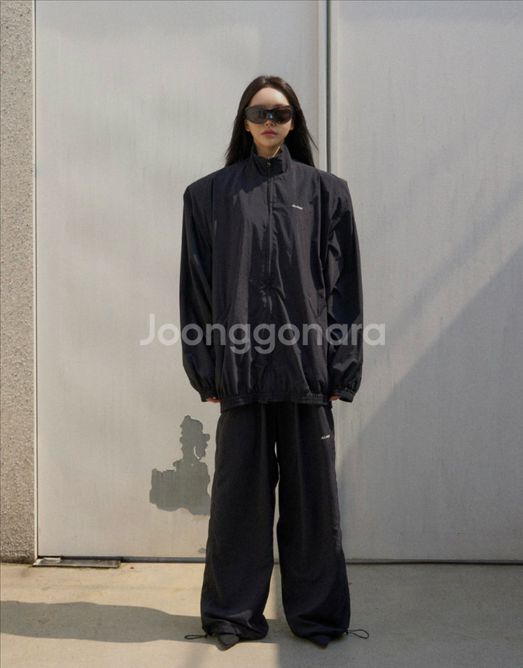 새상품) 랑거 langer 알파 오버 셋업 자켓 점퍼 바람막이--8