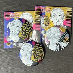 사카모토 데이즈 사카모토 타로, 아카오 아키라 원화 디콜렉션 뱃지 이미지