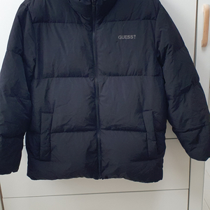 게스 스탠넥 푸퍼 다운 점퍼 패딩 판매