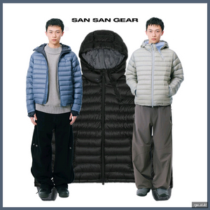 산산기어 서픽스 푸퍼 자켓 25FW 그레이/블랙