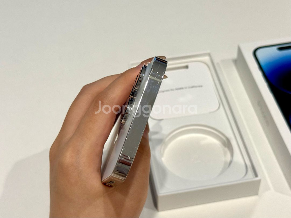 아이폰 14 프로 256기가 실버--4