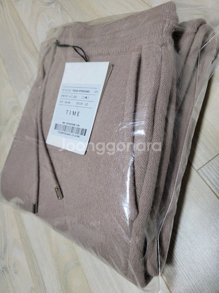 [새상품] 한섬 타임 울 니트 팬츠 55/685000원/랑방 더캐시미어 마인--10