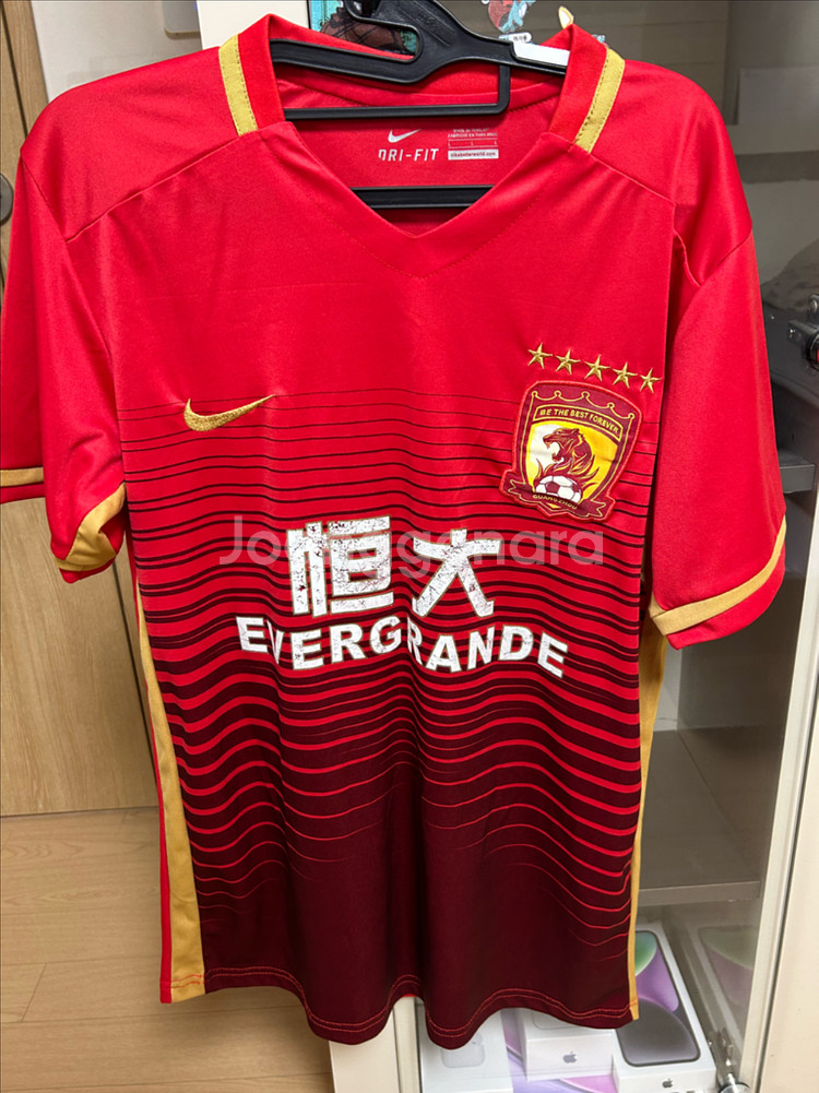 광저우 FC 에버그란데 축구 유니폼 L--0