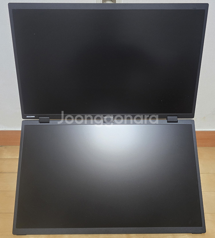 [가격인하] 18.5인치 BSCONN F6 TX 듀얼 포터블 모니터 판매합니다--0