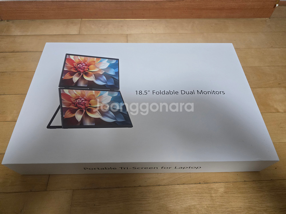 [가격인하] 18.5인치 BSCONN F6 TX 듀얼 포터블 모니터 판매합니다--1