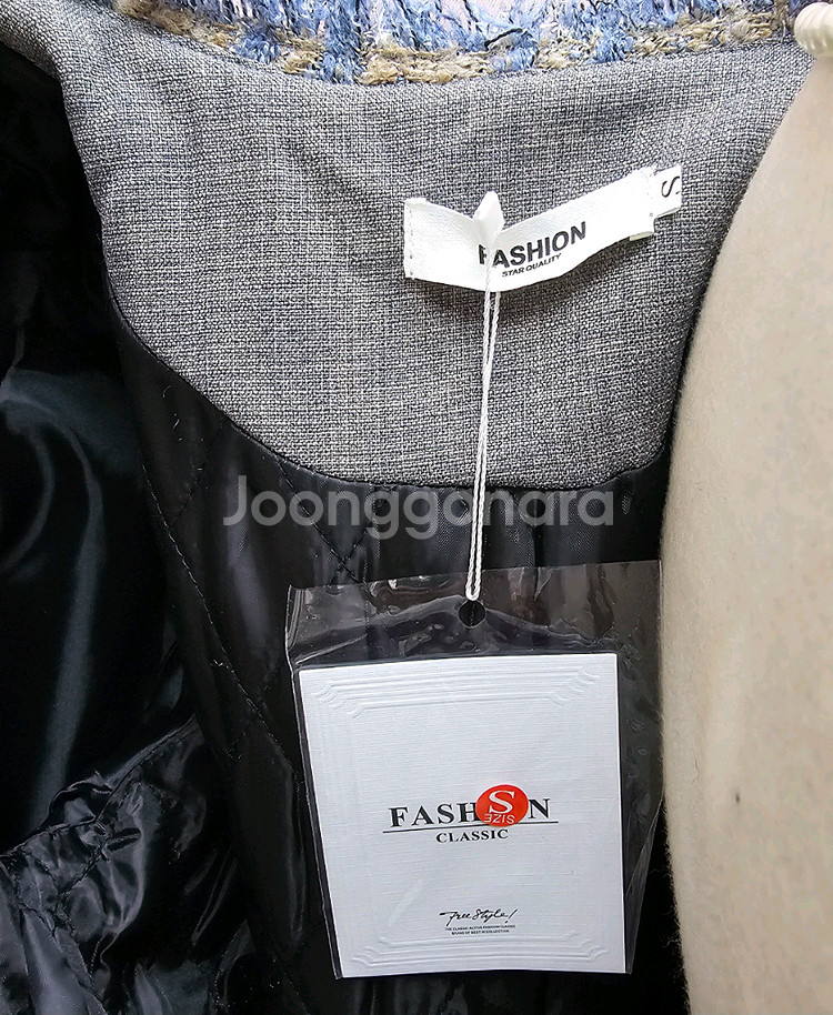 (새상품) 럭셔리 트위드 투피스 셋업--9