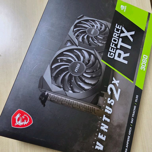 MSI RTX 3060 VENTUS 2X 그래픽카드