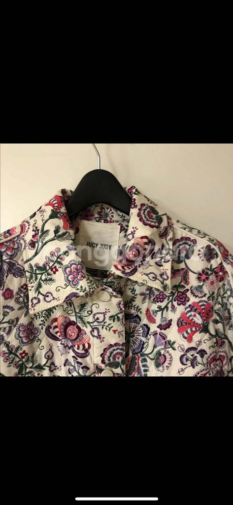 쥬시쥬디 20년 코듀로이 누빔 자켓 퀼팅 플라워 점퍼 골덴--6